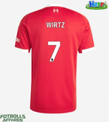 Liverpool Florian Wirtz #7 Hemmatröja 2025-26 Kortärmad